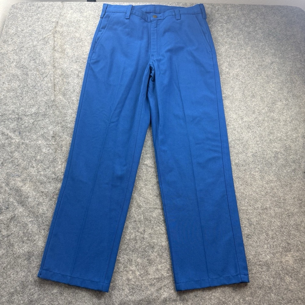 Workrite FR Pants Mens 32x29 Blue Nomex IIIA Aramid Workwear Soft HRC1 2112